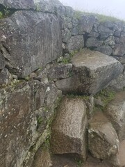 stone wall in the mountains