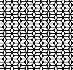 Fototapeta premium 3 dimensional geometric cube pattern seamless repeat background