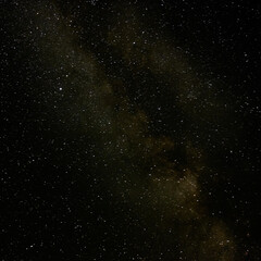 Milky Way in night sky