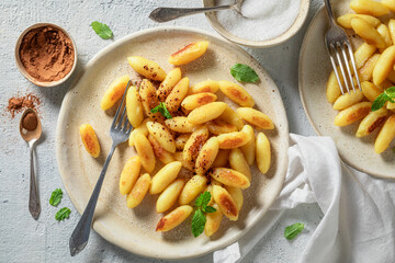 Enjoy your potato dumplings as a Polish specialty