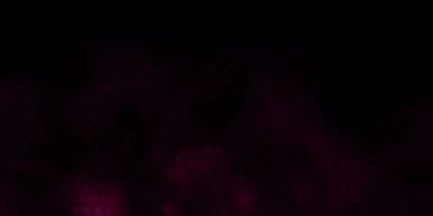 Dark Pink, Blue vector layout with circle shapes. Abstract colorful disks on simple gradient background. Pattern for booklets, leaflets.