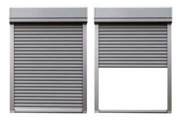 Window shutter isolated on white background