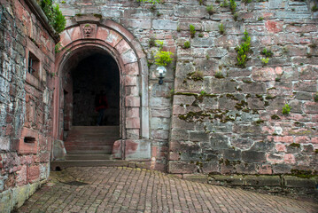 Schloss Heidelberg photographed in Heidelberg, Germany. Picture made in 2009.