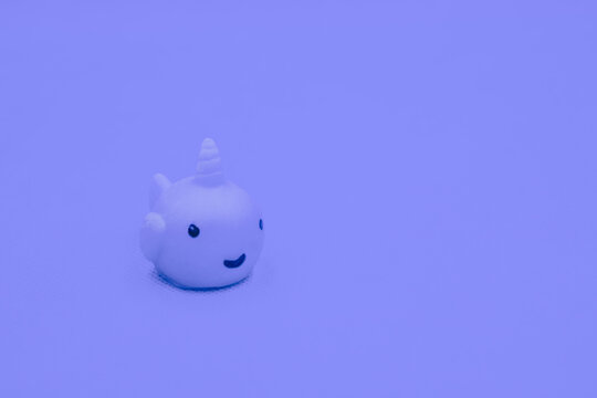 Cute Purple Narwhal Kids Toy