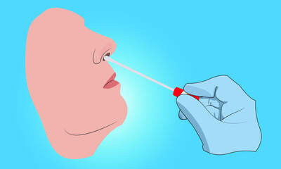 Swab test corona virus