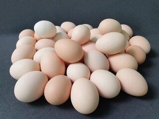 organic egg for a healthy diet with protein and lipids