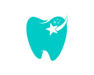 Star dentist with clean and healthy care