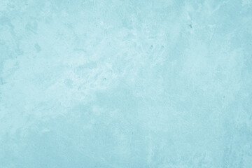 Close up retro plain pastel blue cement & concrete wall background texture for show or advertise or promote product and content on display and web design element concept decor.