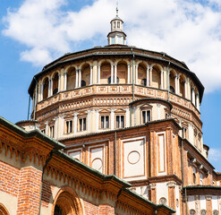 Church Santa Maria delle Grazie in Milan, Italy.