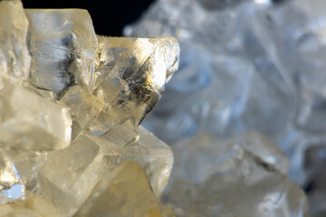 White misri crystals is macro
