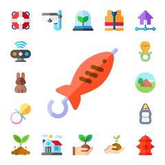 Modern Simple Set of life Vector flat Icons