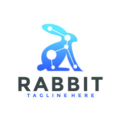 creative tech rabbit logo