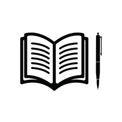 Book adn Pen icon