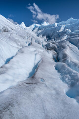 Fototapeta na wymiar Perito Moreno glacier wall
