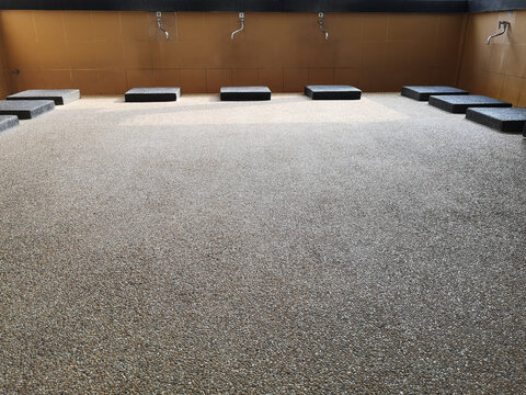 Wuduk or ablution area at a mosque