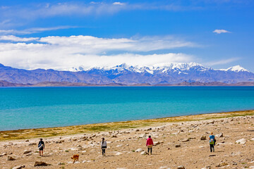 The Cote d'Azur of Tajikistan! The enchanting lake of Karakol. The mountains of the Pamirs.