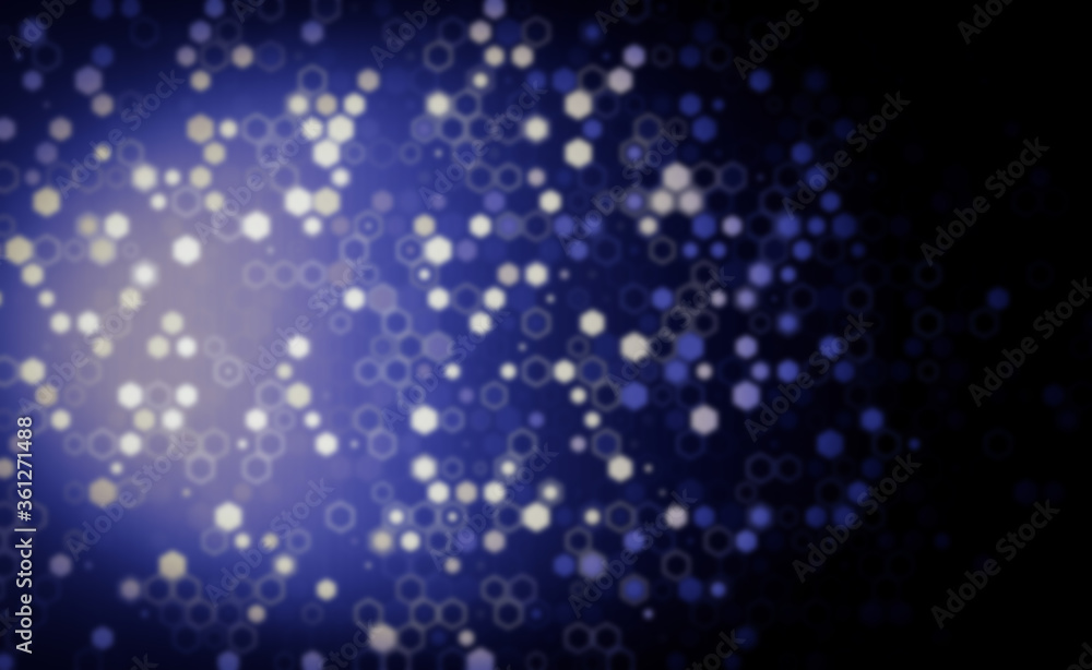 Poster blurry effect. abstract blur illustration. blurred background. unfocused backdrop. abstract hexagon 
