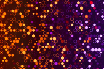 Blurry effect. Abstract blur illustration. Blurred background. Unfocused backdrop. Abstract hexagon wallpaper. Background with hexagon. Geometric illustration.