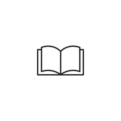 Book line icon