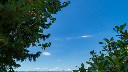 Vista in una giornata d'estate