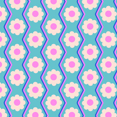Flower pattern vector,pattern abstract vector background. Modern stylish texture.
