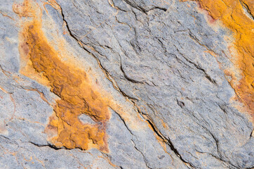 Rocher riche en détails.