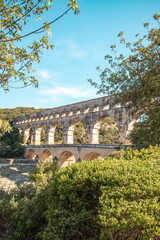 Fototapeta premium Photo du Pont du Gard