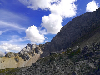 Naklejka premium mieminger kette, ehrwald, tirol