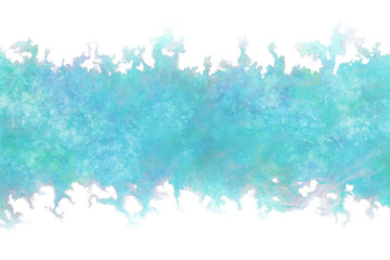 水 雨 ブルー 夏 水彩 背景