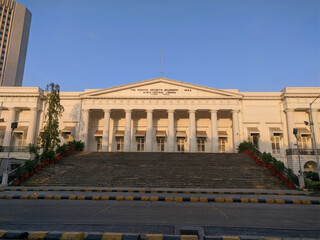 Obraz premium Asiatic Society of Mumbai Town Hall, Mumbai, Maharashtra, India