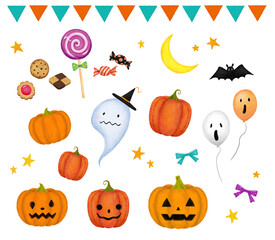 ハロウィン　パーティー　イラスト  