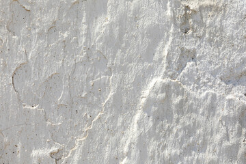 old white lime wall