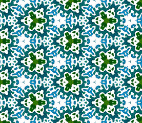 Ethnic Texture. Hand Drawn Painted. 