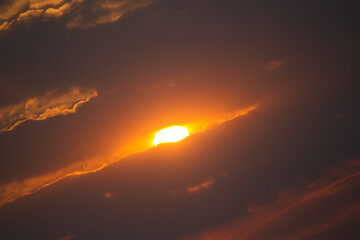 Beautiful cloudscape background