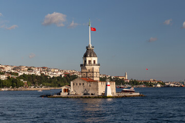 Maidens Tower in Istanbul, Turkey