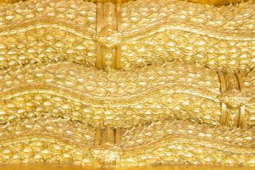 Thai art and dragon scales.