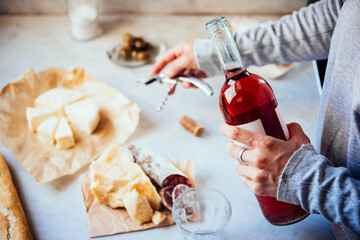 Rose wine