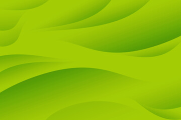 曲線のあるエレガントな黄緑の背景素材