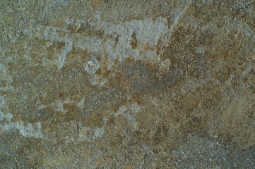 Traces of spatula on cement and sand plaster