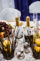 festive table decoration