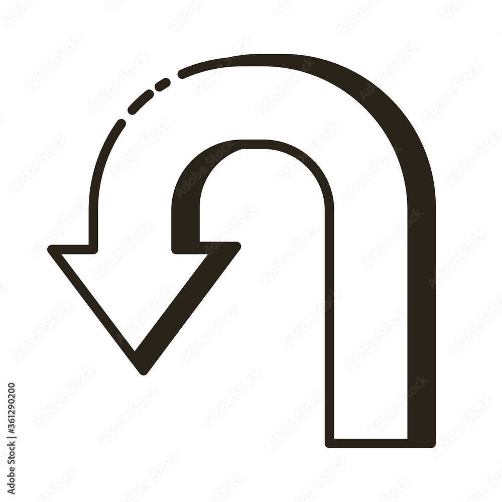Poster arrow reload line and fill style