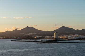 Panorama Arrecife Lanzarote - Kanarische Insel - Atlantik