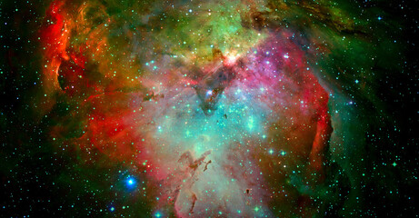 Galaxy shine. Elements of this image furnished by NASA