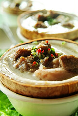 Coconut Pork Soup In Coconut