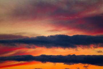 Obraz premium Beautiful cloudscape background