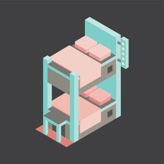 Isometric hotel
