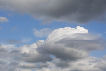 sky's overcast nature for background and other