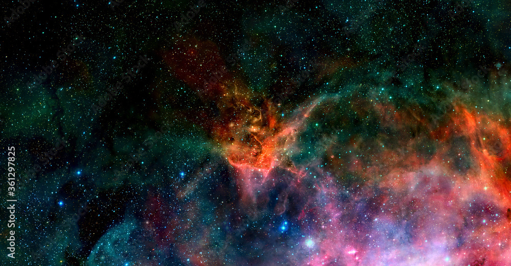 Wall mural high resolution image of the universe. this image elements furnished by nasa.