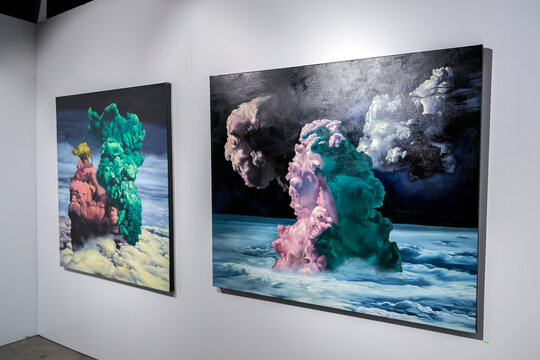 Artwork exhibited at the 5th edition of Mamut Art Project