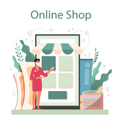 Depilation and epilation online service or platform. Hair removal